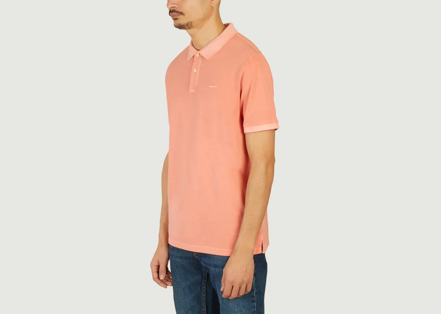 Polo en coton piqué Sunfaded Gant