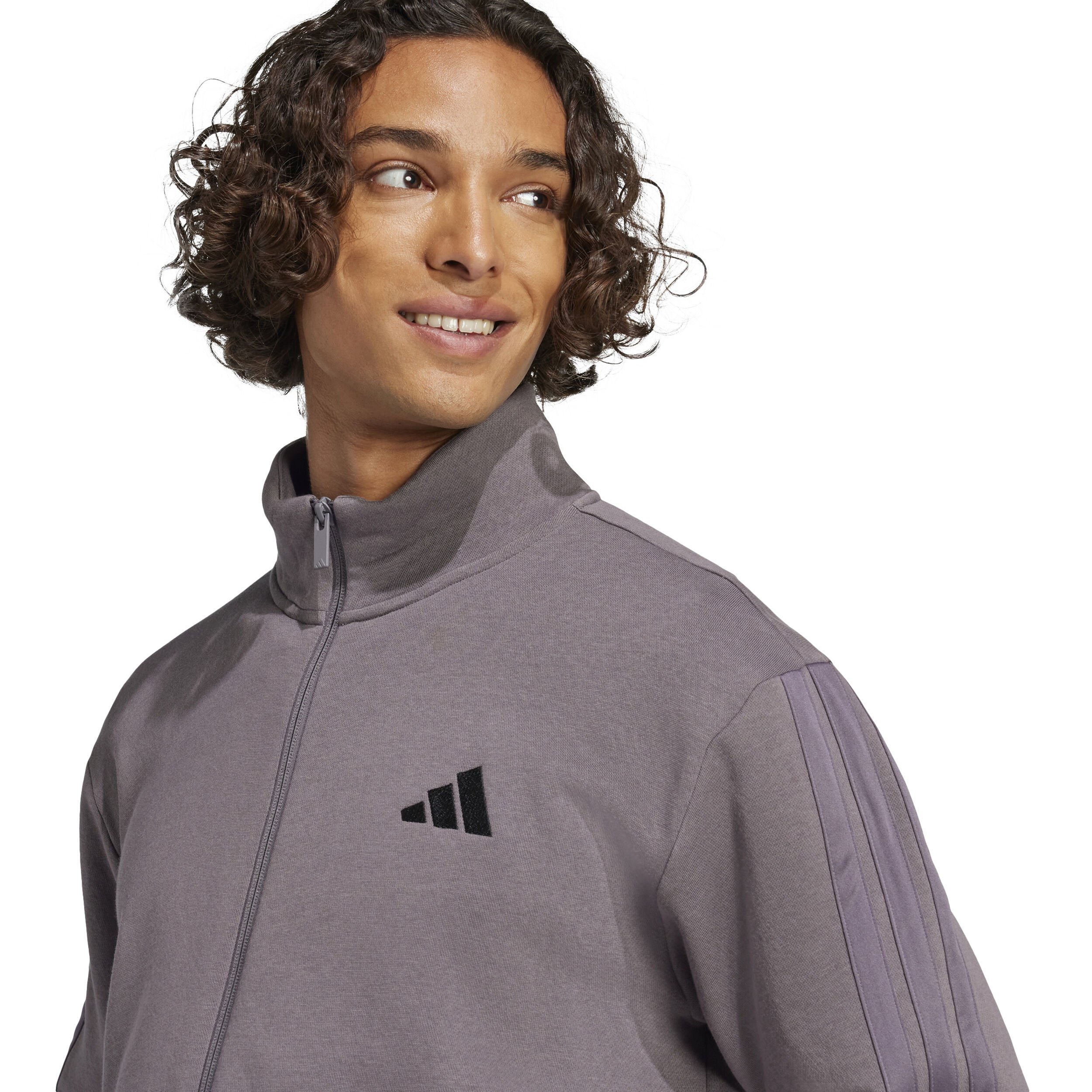 adidas 3Stripes Survêtement Hommes - Gris Foncé