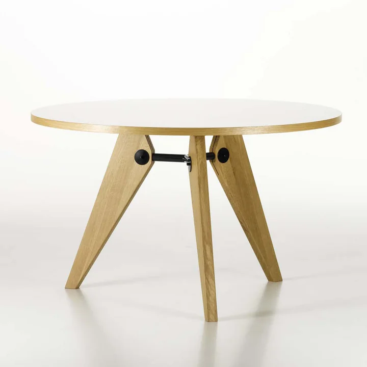 Vitra - Guéridon Esstisch, Ø 90 cm, Eiche geölt