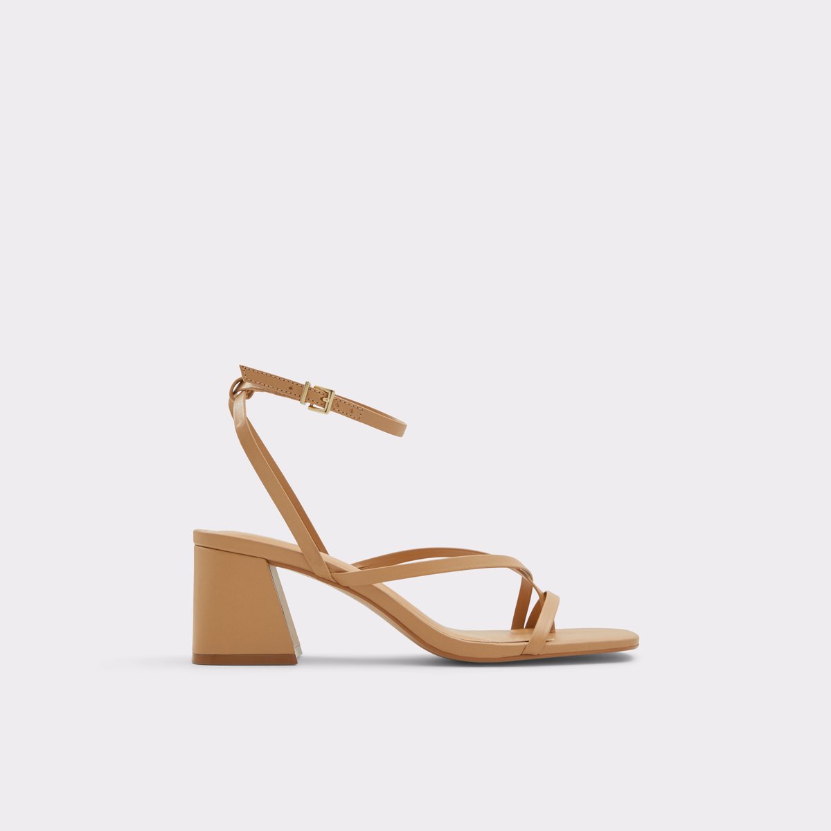 Adrauder Dark Beige Women Strappy Sandals