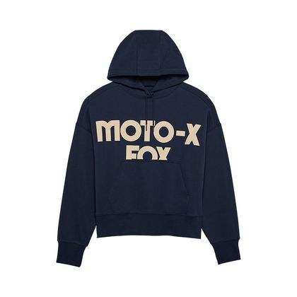 Sweat Fox MOTO-X OVERSIZED FEMME - Bleu / Rouge