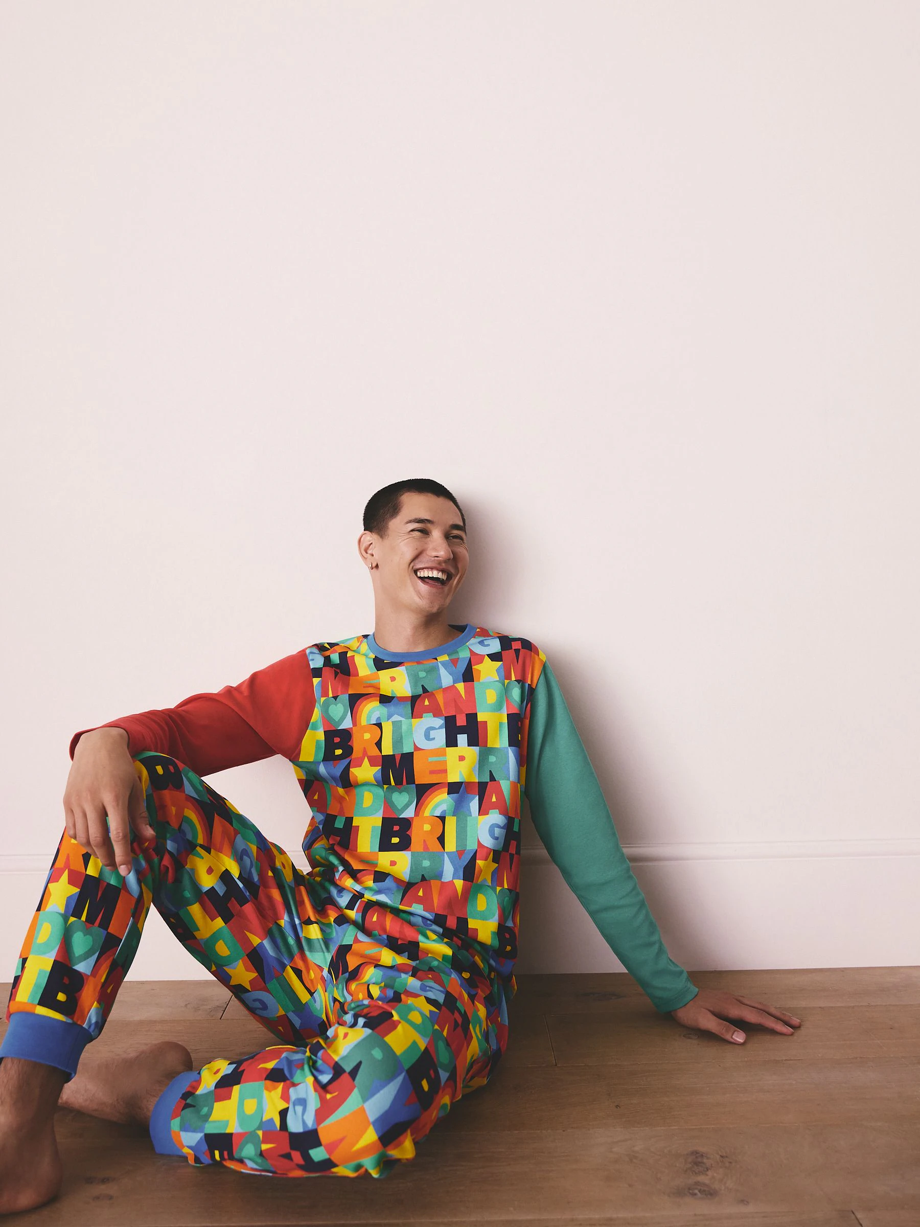 Little Bird by Jools Oliver Adults Christmas Happy and Bright Pyjamas Set