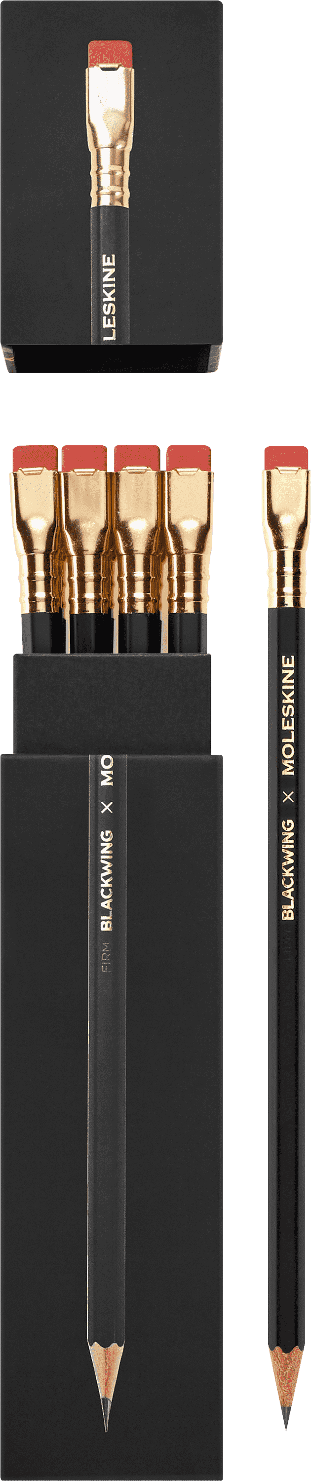 Blackwing x Moleskine Set of 12 Firm Pencils
