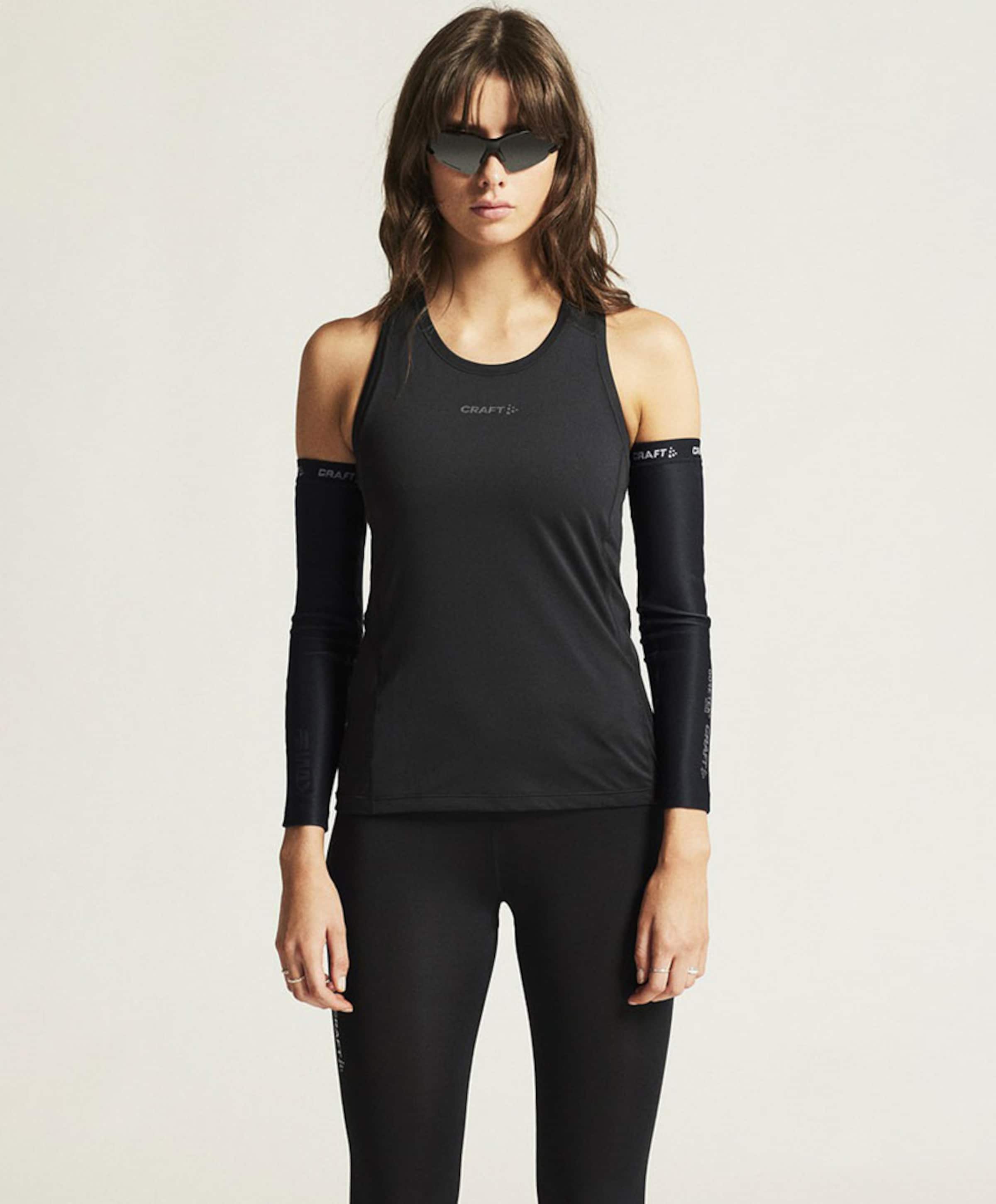 Craft Dames singlet zwart