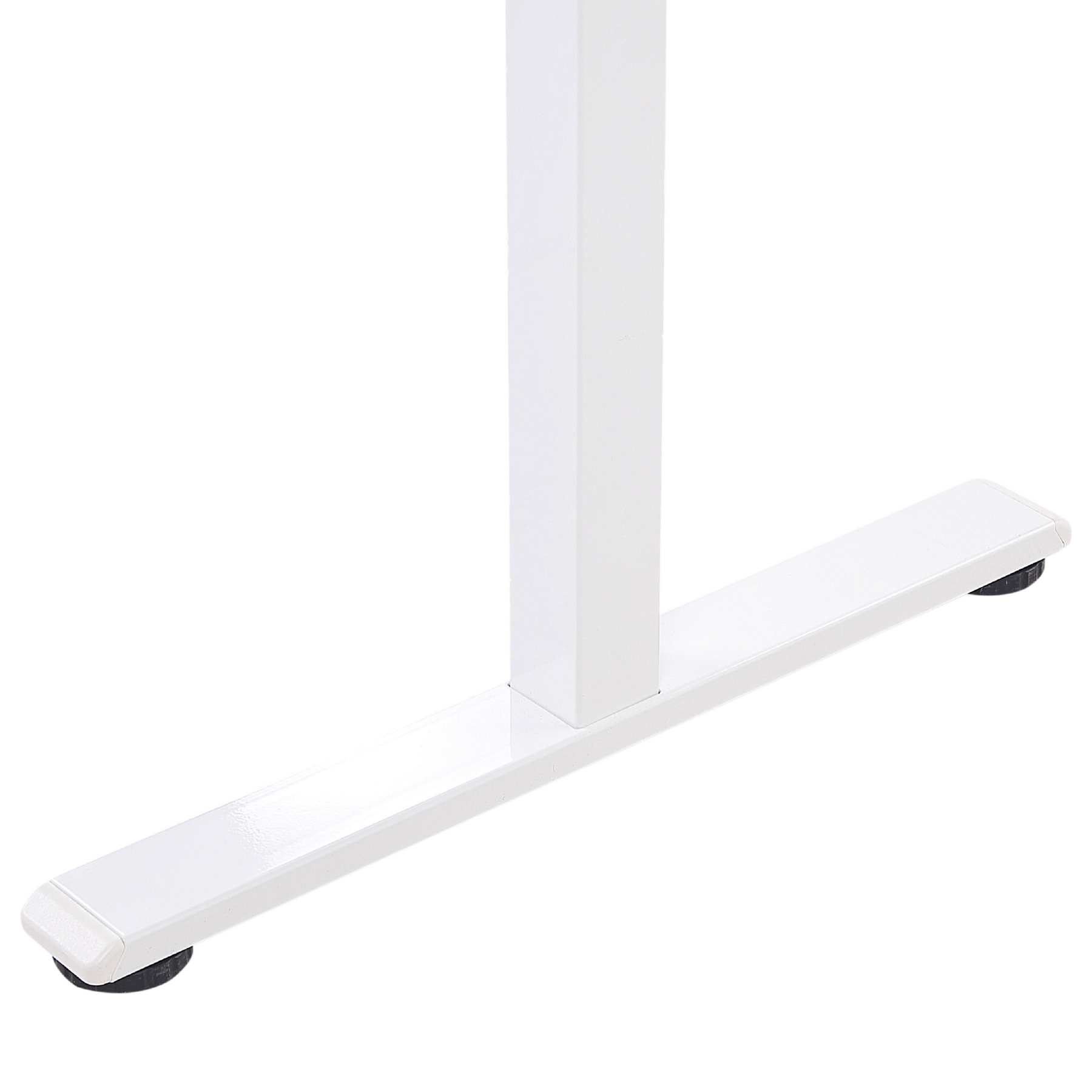 Beliani - GRIFTON  - Verstelbaar bureau - Wit - 120 cm - Staal