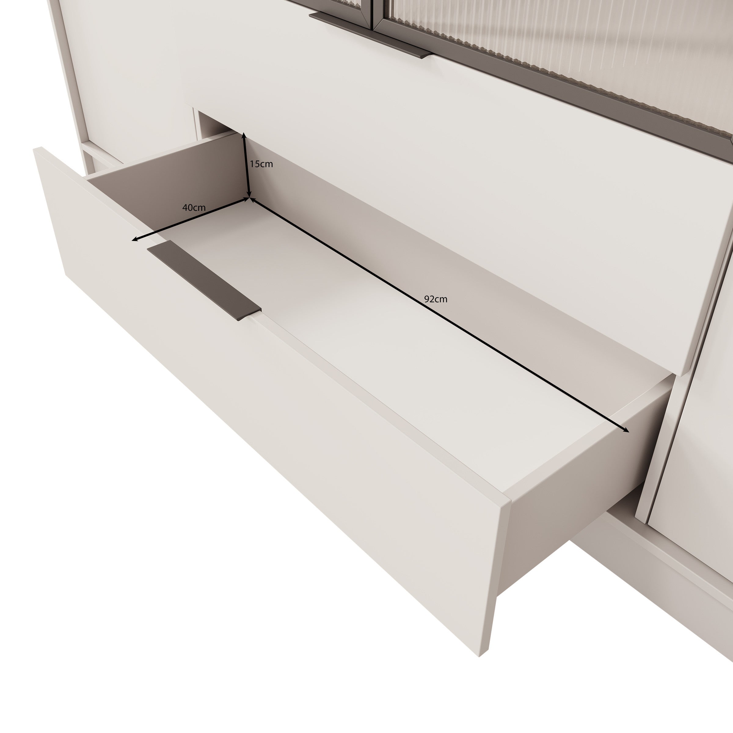 Meubella - Kledingkast Knox - Zwart - 206 cm