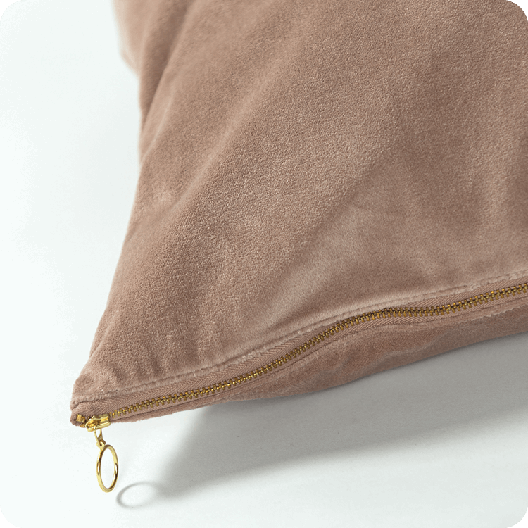Kussen Gold Zipper Gold Zipper Ochre
