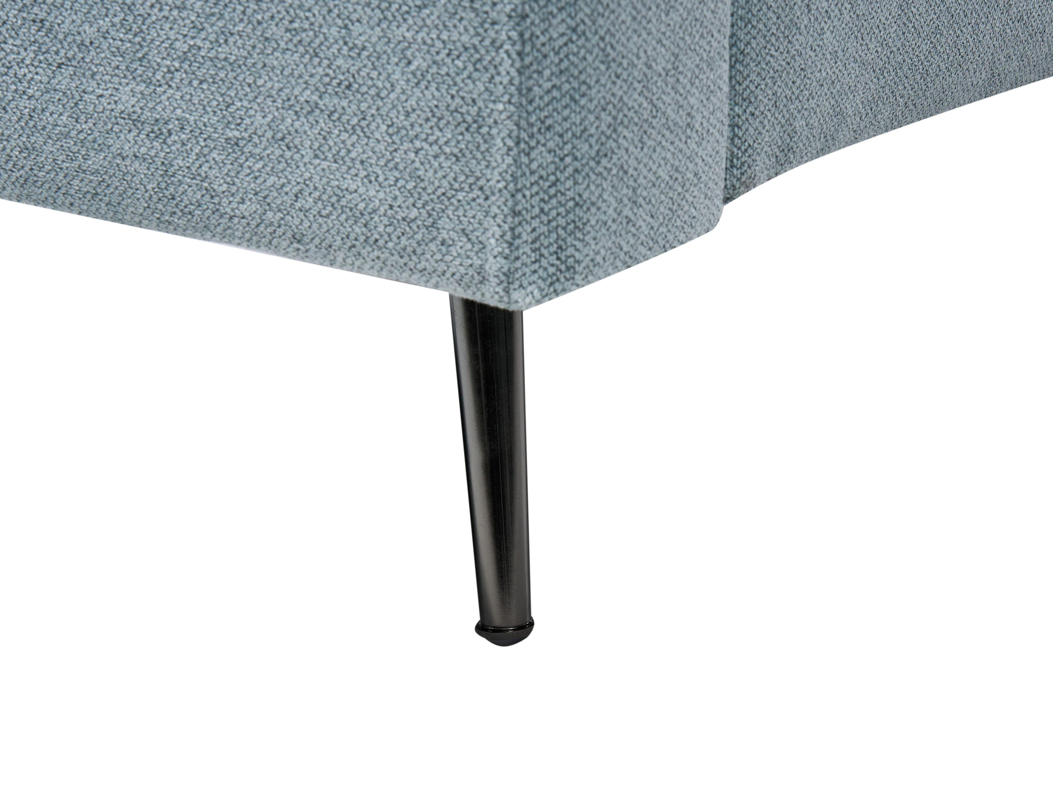 Rechtszijdige chaise longue RIOM Stof Mintgroen