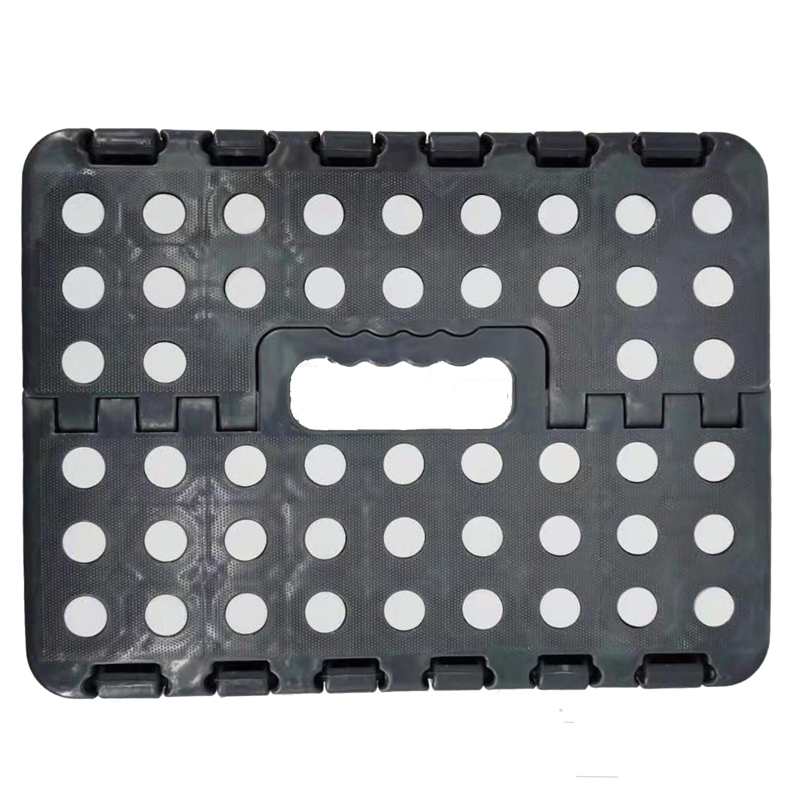 Klapphocker - grau - 22 cm hoch