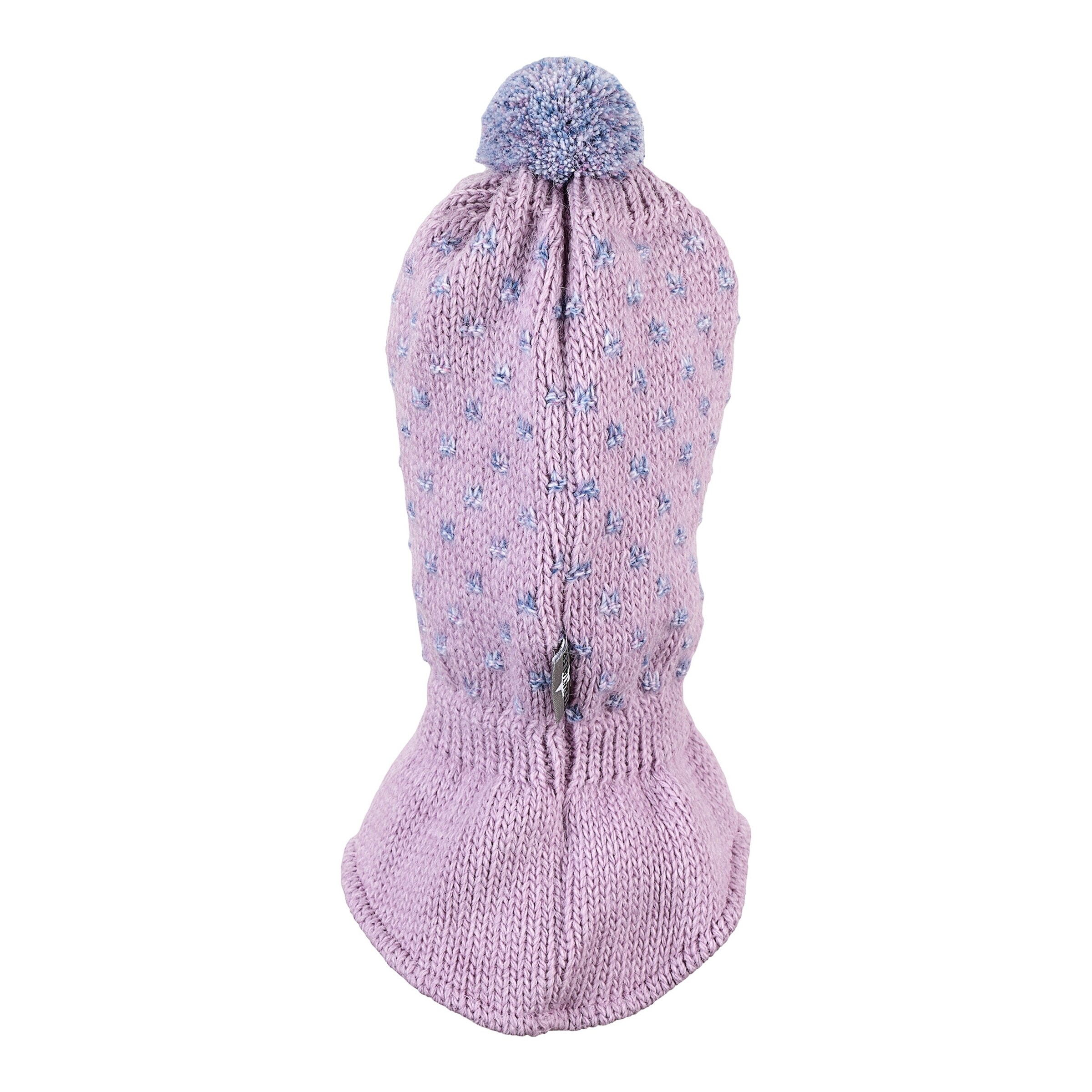 Sterntaler Strick-Schlupfmütze Punkte rosa