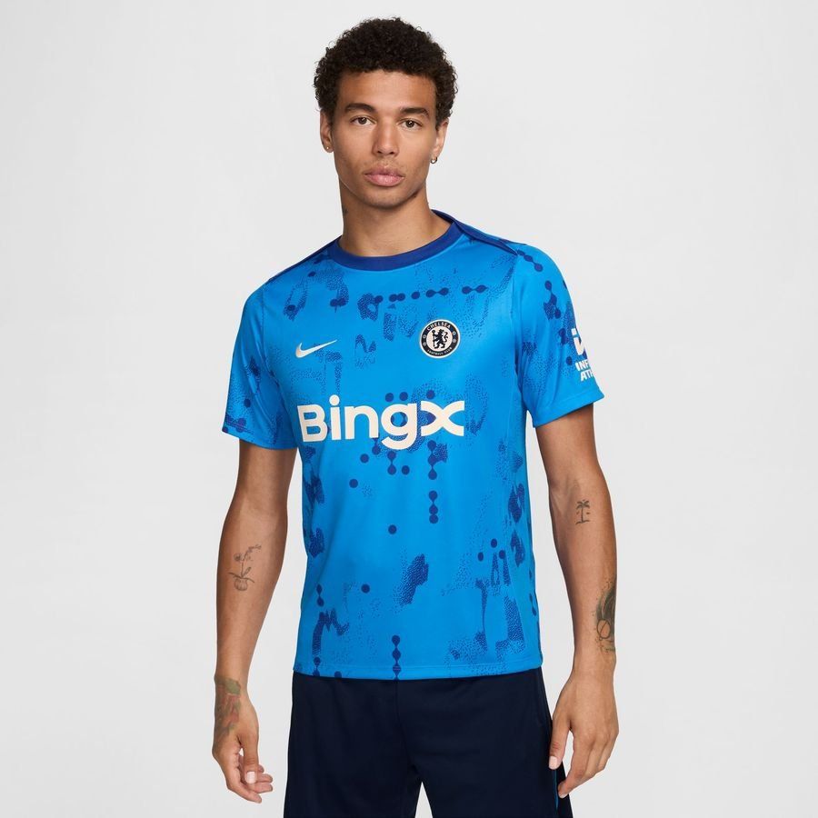 Chelsea T-shirt d'Entraînement Dri-FIT Academy Pro Avant-Match - Bleu/Bleu