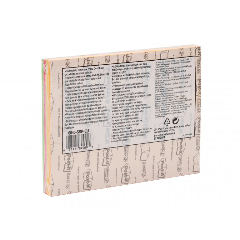 3M Post-it Super Sticky Meeting Notes