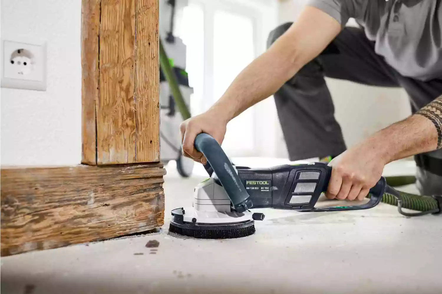Festool RG 130 ECI-Set DIA PA Renovatieslijpmachine in systainer - 1600W - 130mm