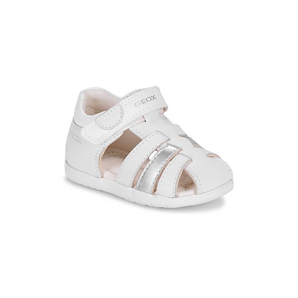 Geox Sandálias Macchia White / Silver 23