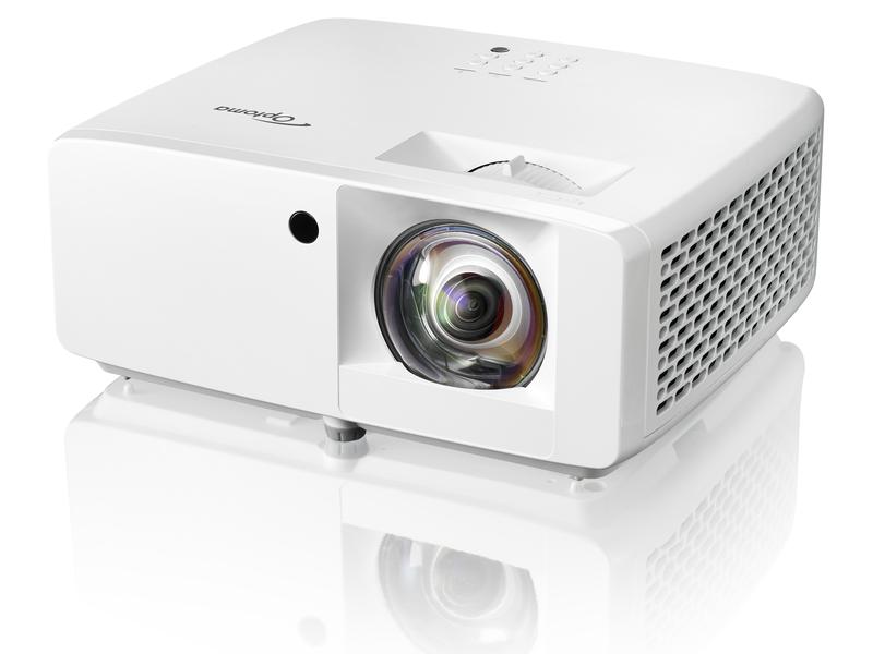Optoma Kurzdistanzprojektor ZH350ST Ultrakompakter 1080p-Laserprojektor mit hoher Helligkeit