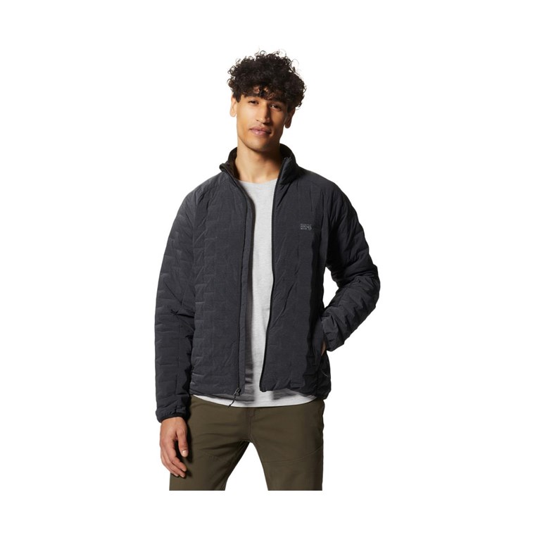 Mountain Hardwear Stretchdown Light Jacket Men Dark Storm Heather