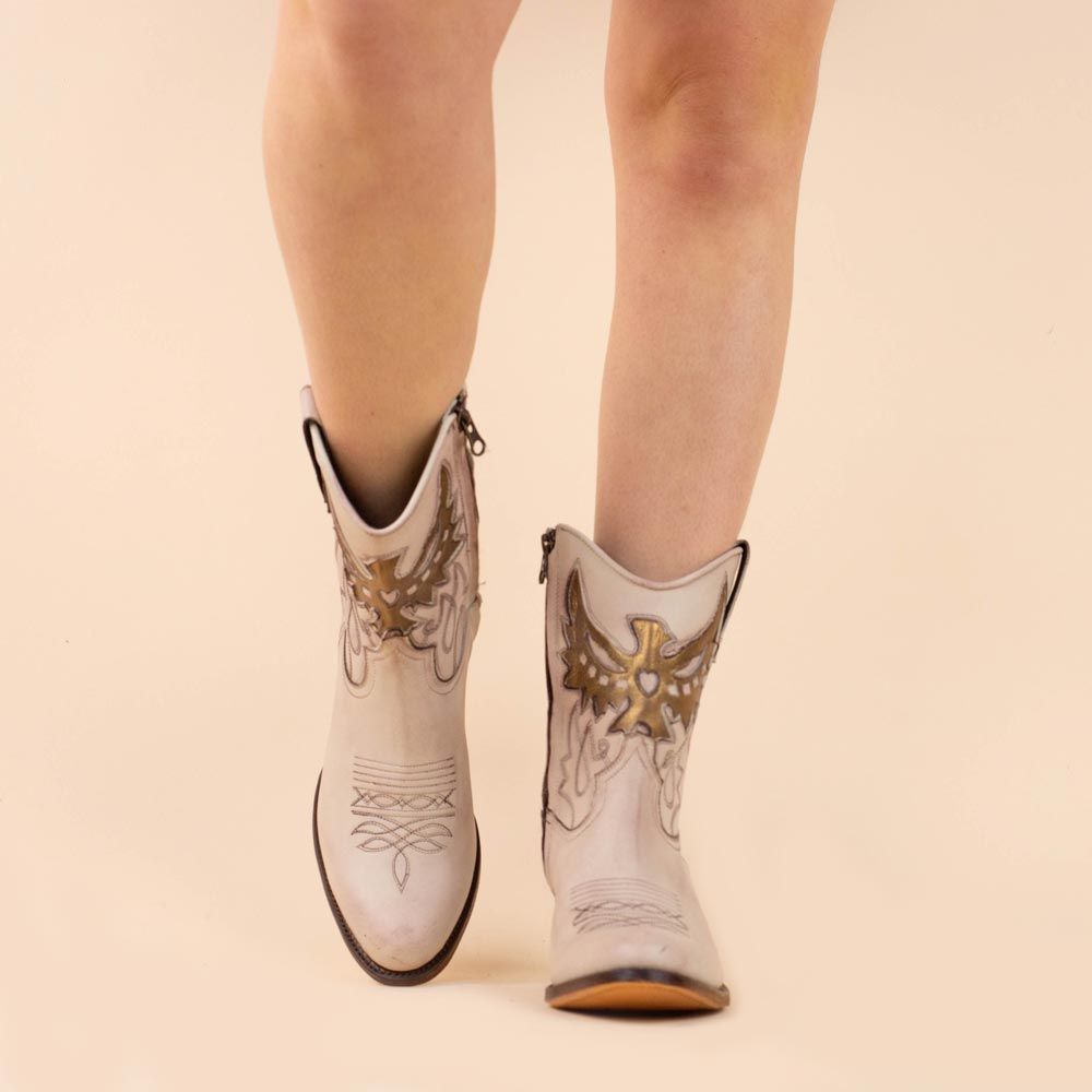 Sendra cowboylaarsjes 16660 salvaje avorio