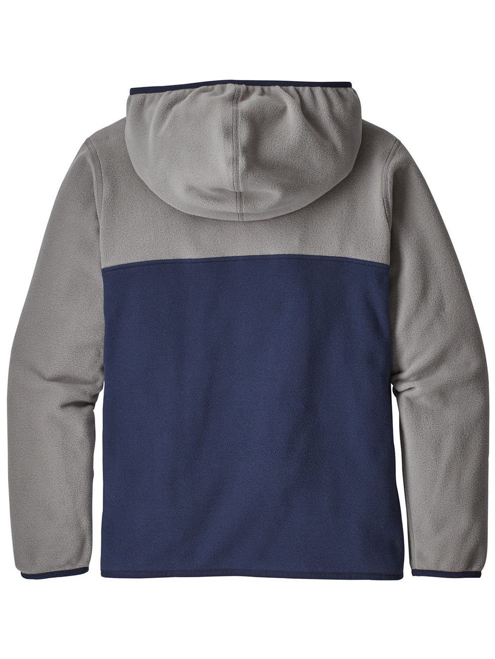 Patagonia Micro D Snap Kids Zip Hoodie feather grey