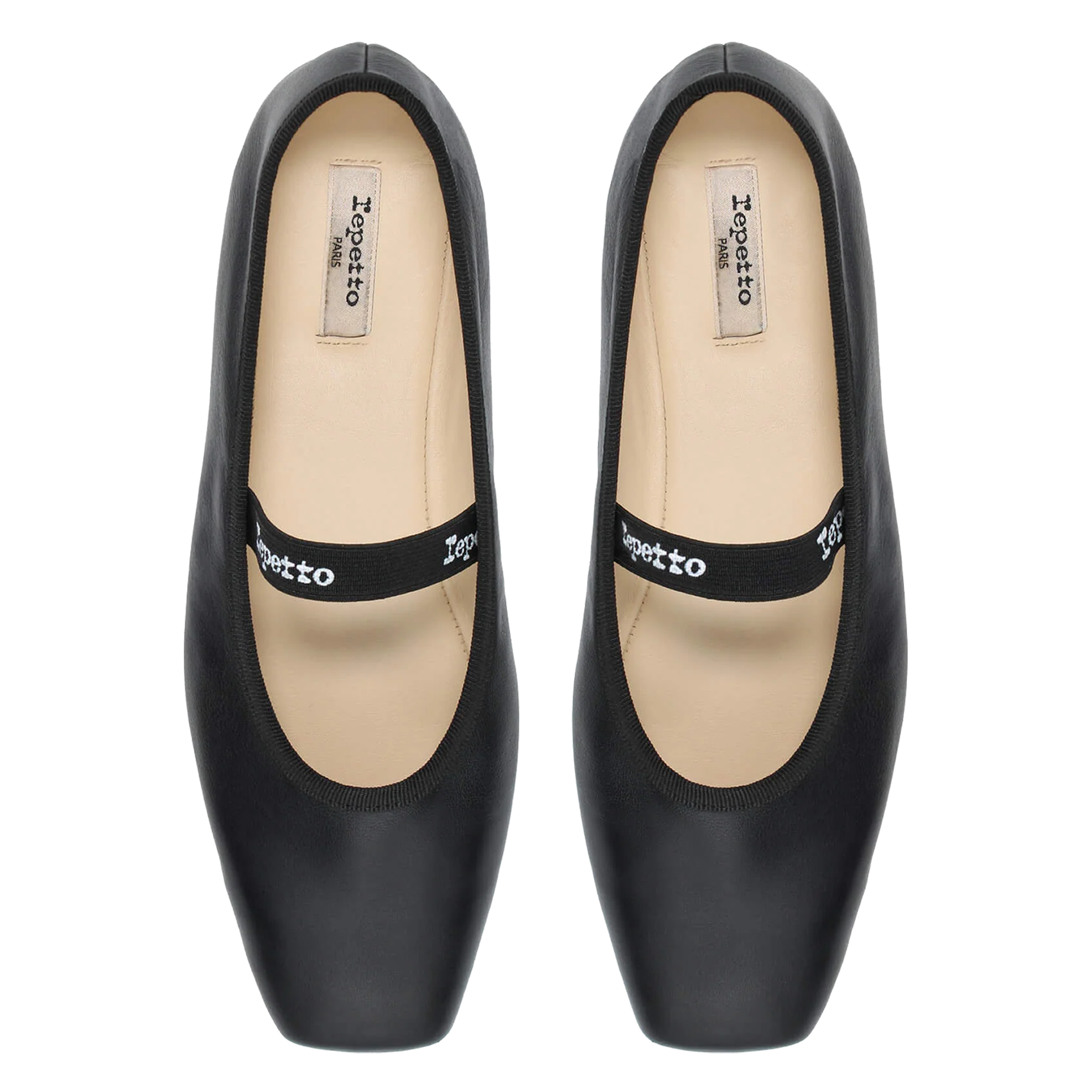 LISBETH - Ballerines en cuir | Noir