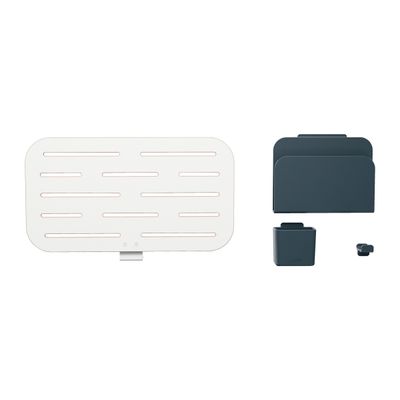 Leitz Ergo Small - Pegboard desk organizer - carte MDF - blanc