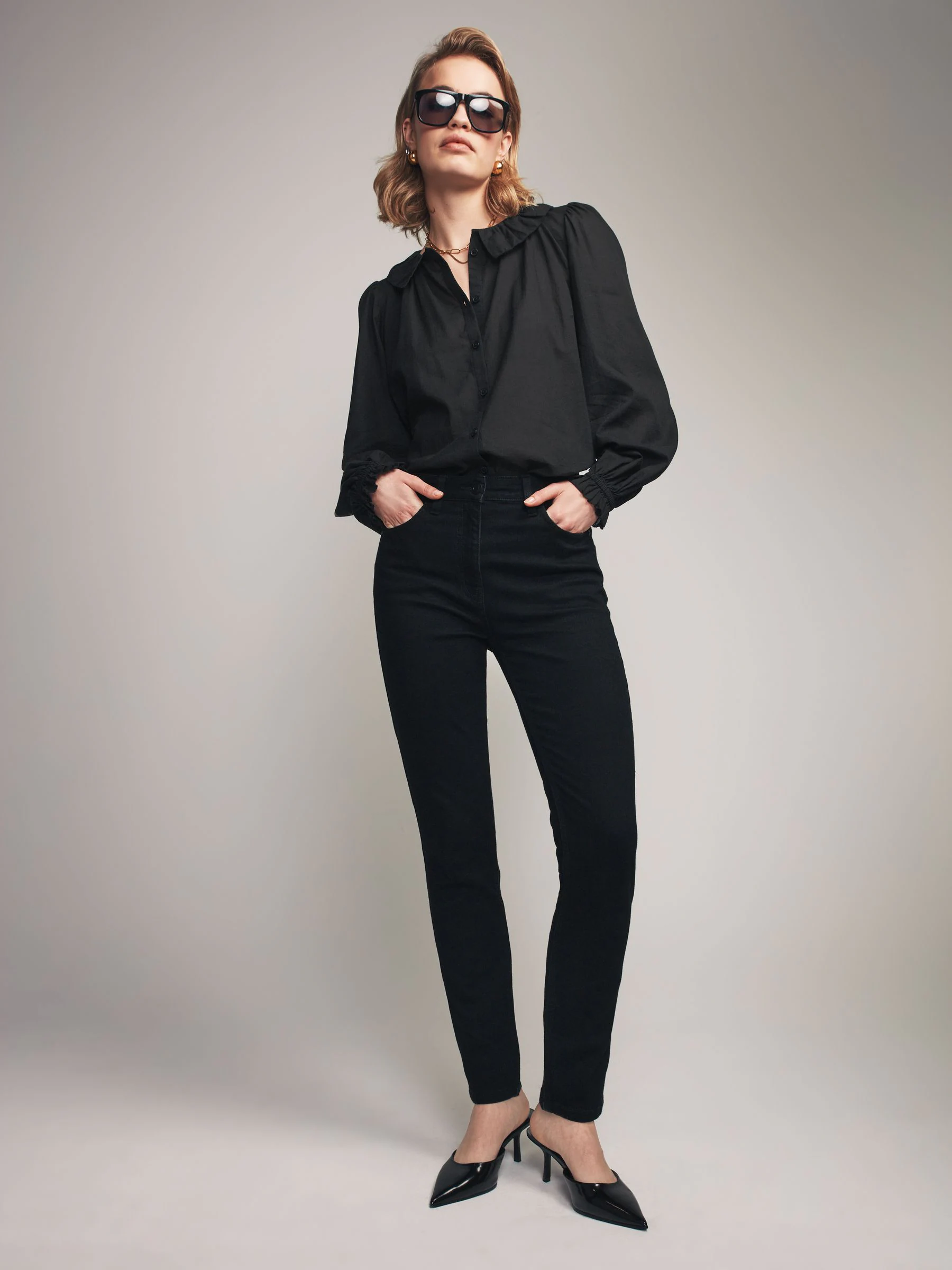 Zwart/Blauw - The Set 2 Pack Denim Skinny Jeans