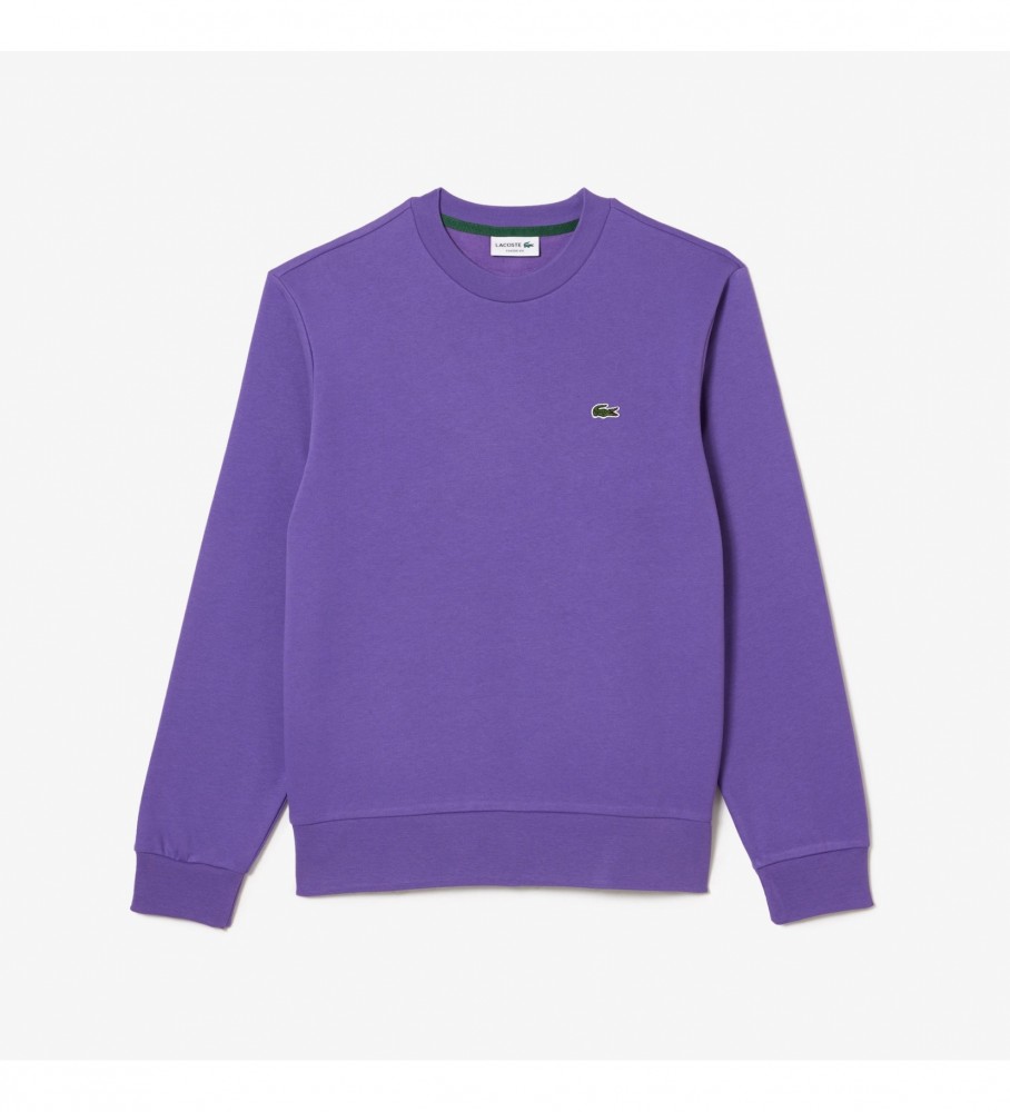 Moletom Lacoste Jogger em algodão orgânico, lilás