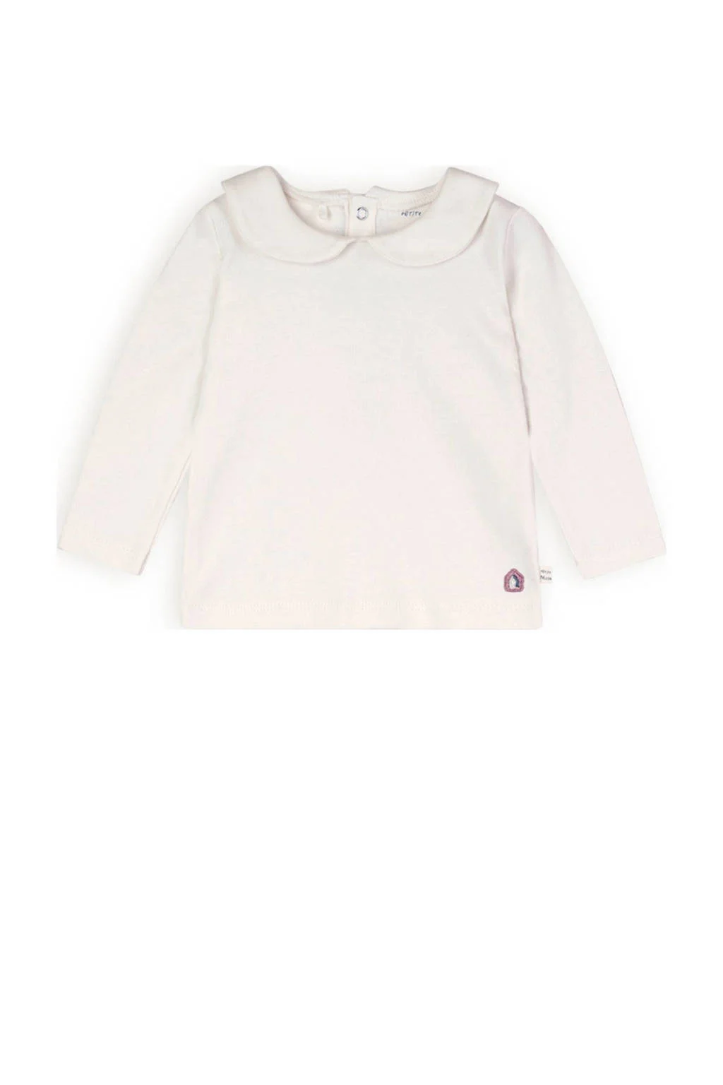 Petite Maison baby longsleeve Kim naturel wit