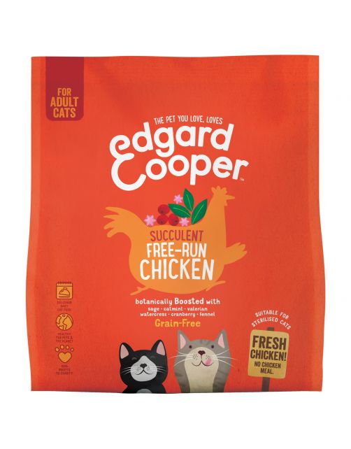 Edgard&Cooper Adult Kip - Kattenvoer