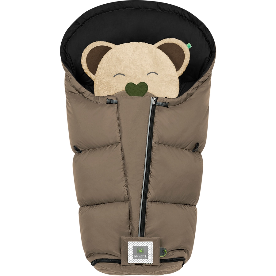 odenwälder Fußsack Mucki® L-cs dark wood