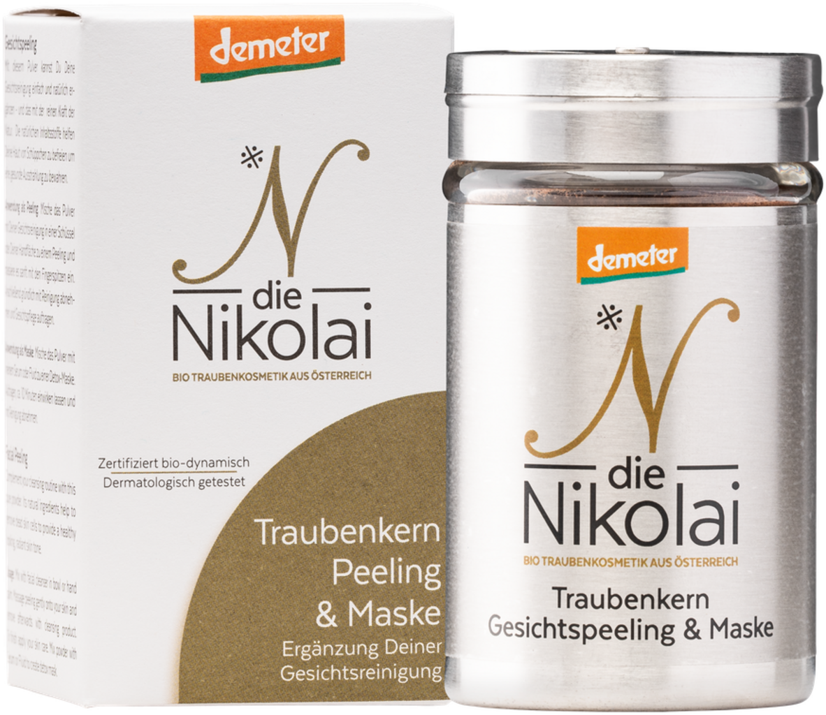 dieNikolai  Traubenkern Gesichtspeeling, 50 g