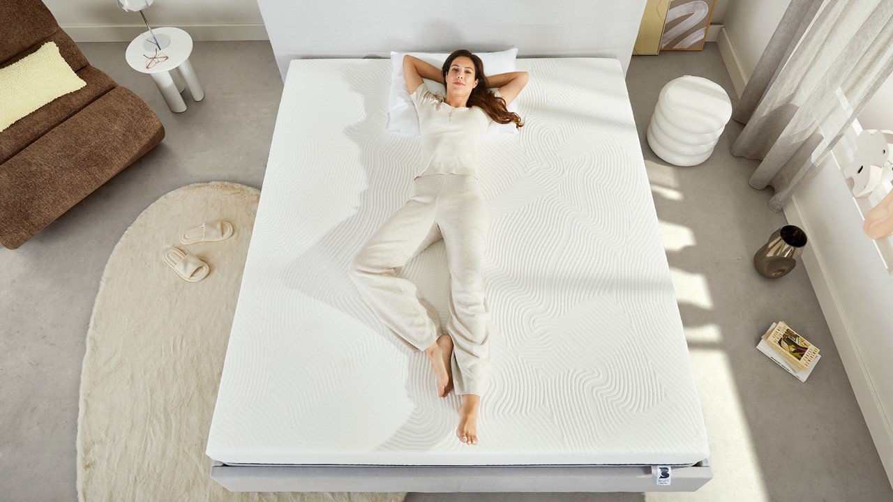 B Bright Silver Coolmax 200, 300 en 400 matras blauw