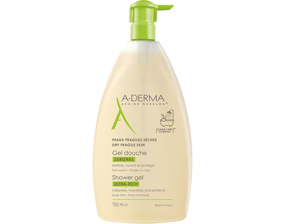 GEL A-DERMA BANHO ULTRA RICO 750ML PROMOÇÃO