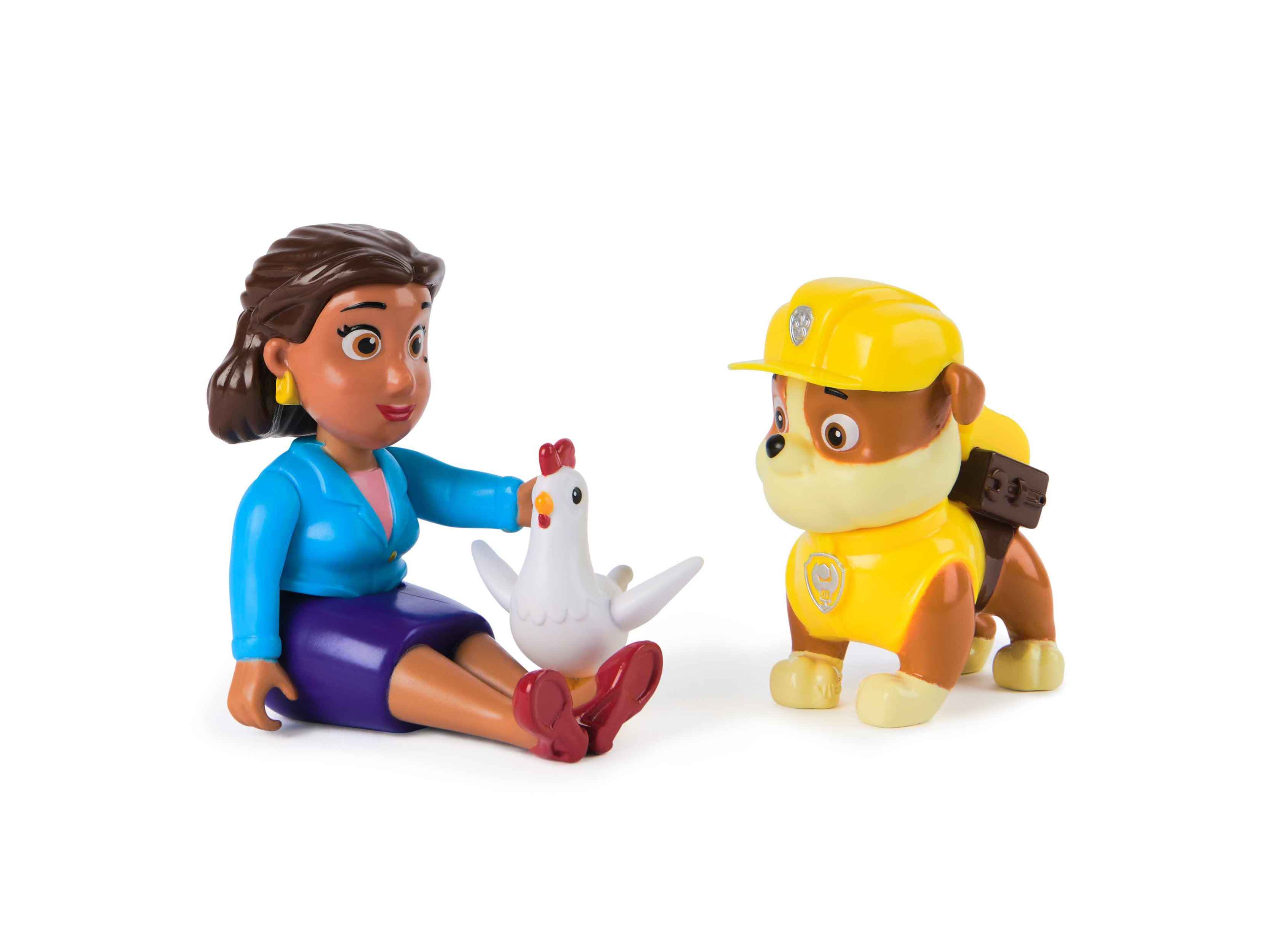 FIGURA HERO PUP PATRULHA PATA RUBBLE