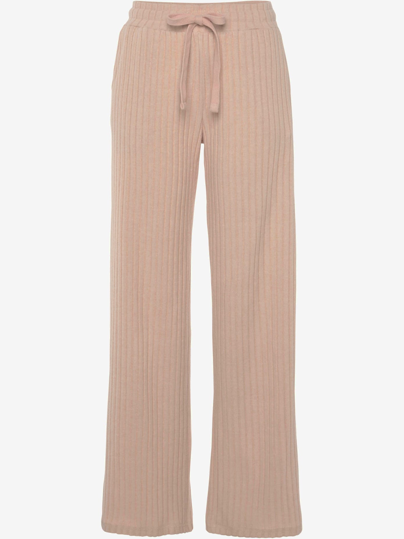 Pantalon d'intérieur pantalon côtelé avec jambes larges