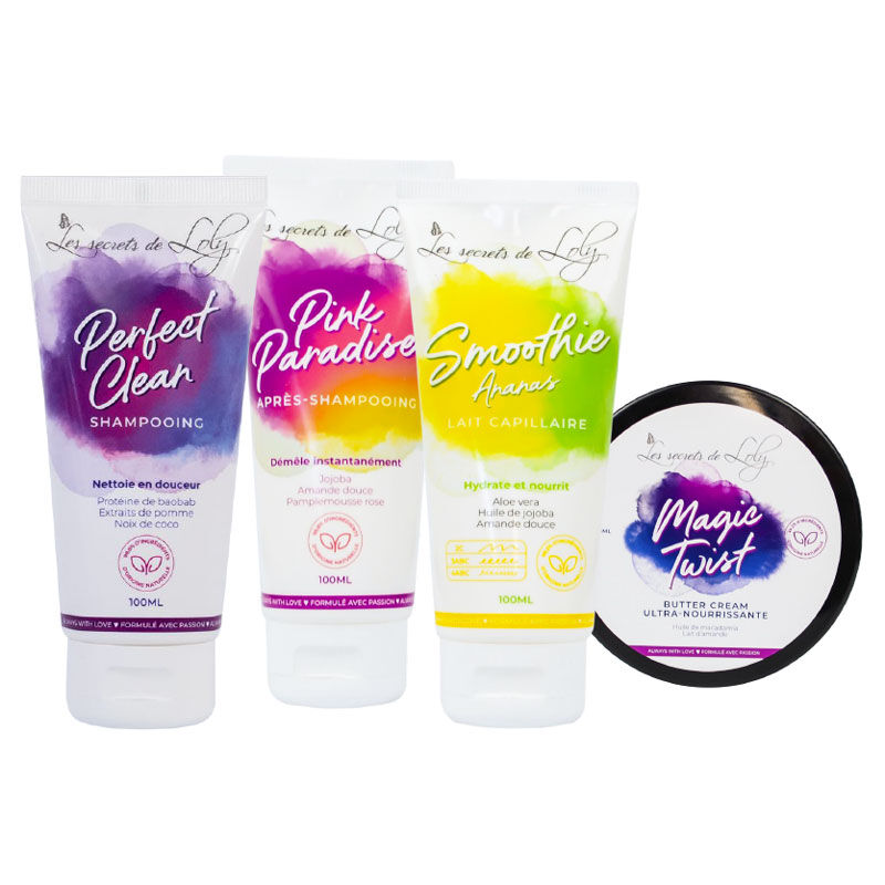 Trousse de voyage pour cheveux crépus