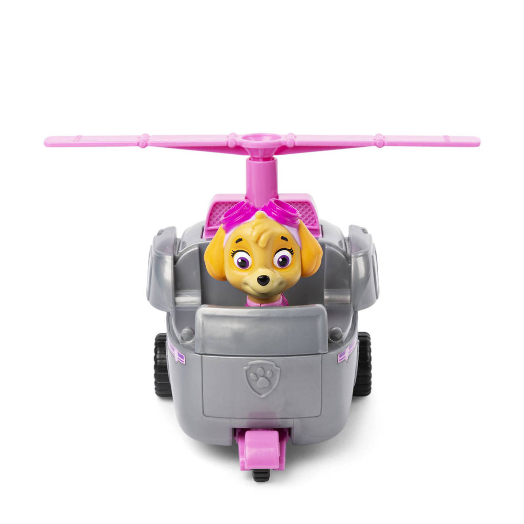 Sky met helikopterSkye's Helicopter