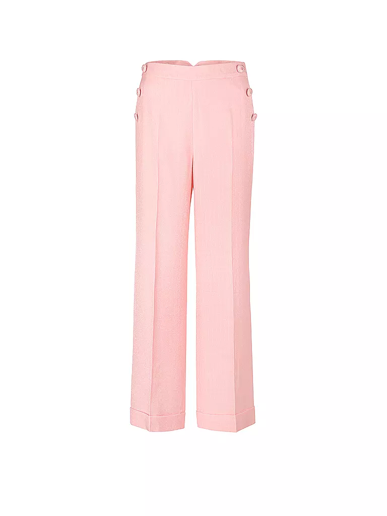 MARC CAIN Businesshose WHEATEN Wide Fit rosa