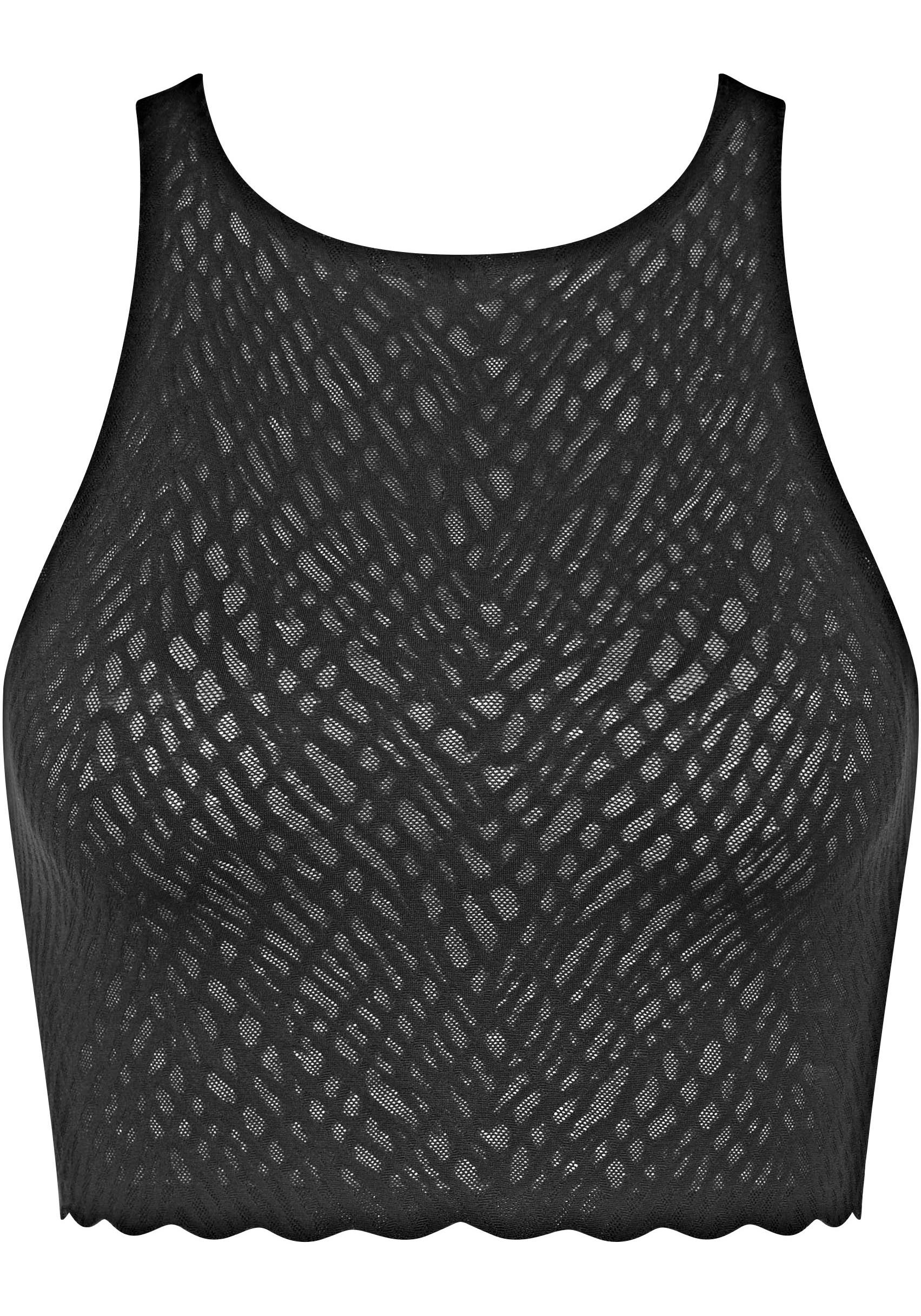 sloggi Crop-Top »ZERO Feel Bliss« nahtlos mit Spitzenoptik