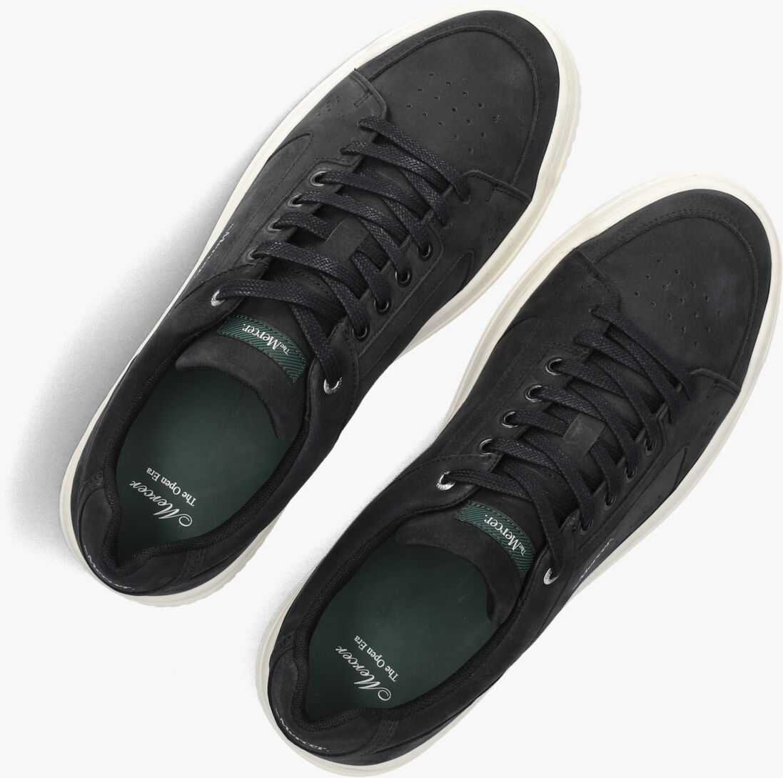 zwarte mercer amsterdam lage sneakers the open era