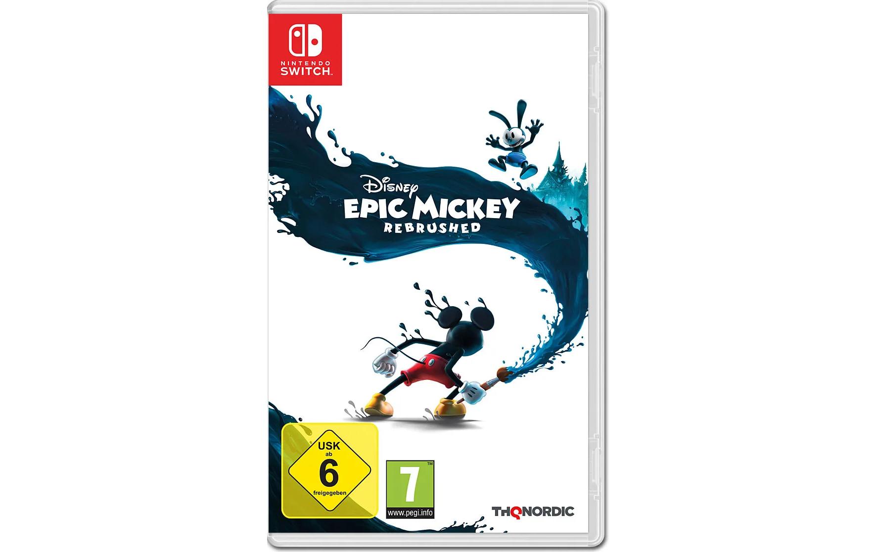 Disney Epic Mickey: RebrushedJump & Run Spiel für die Switch