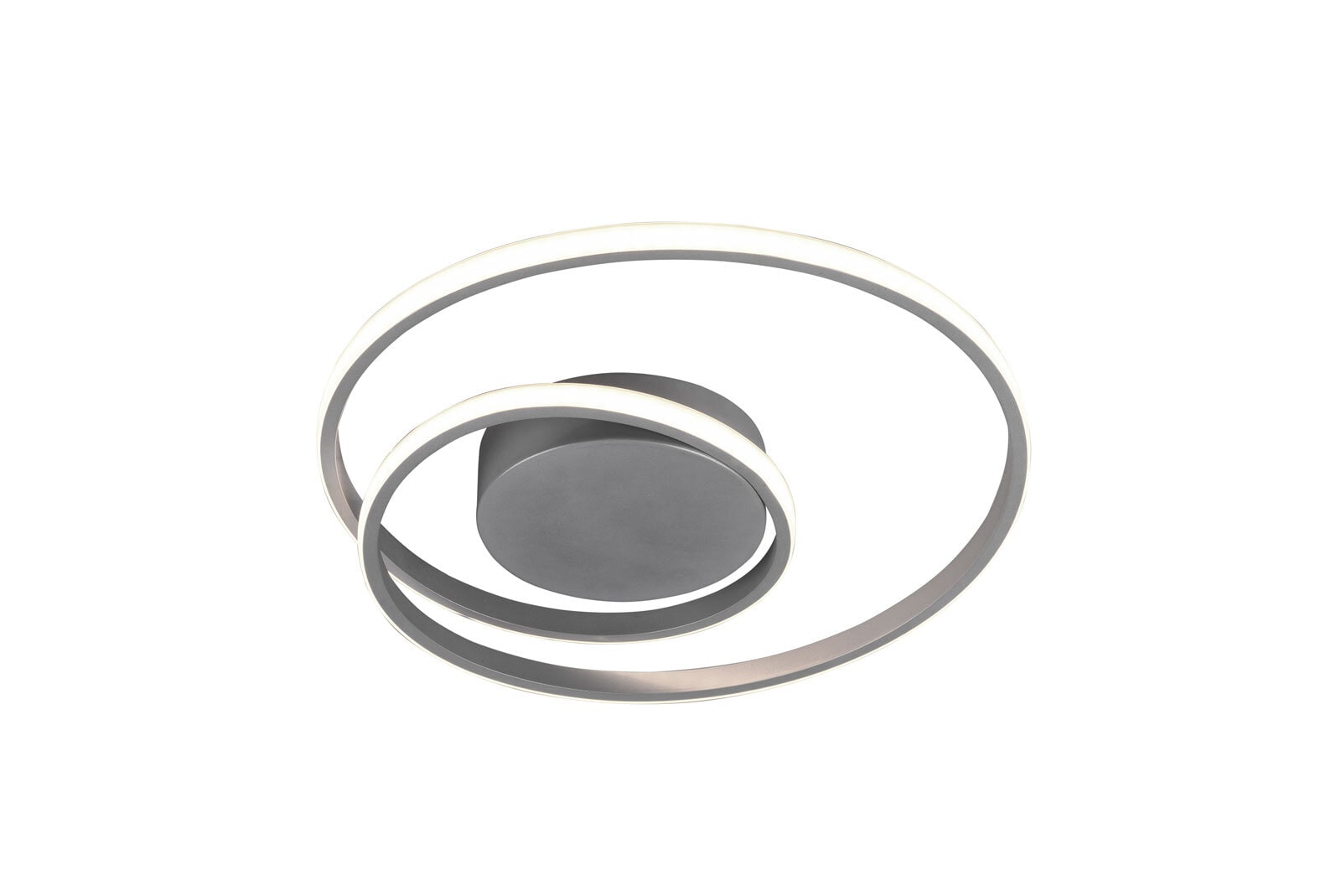 RL LED Deckenlampe ZIBAL titanfarbig