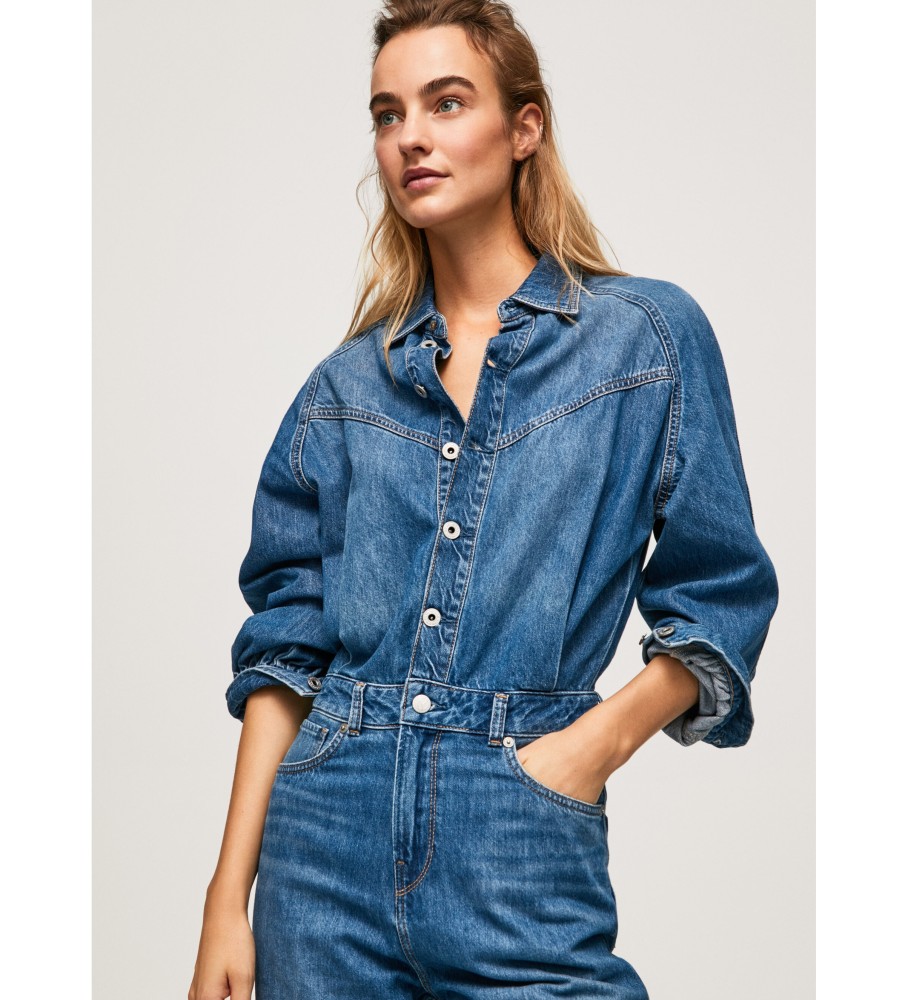 Macacão Pepe Jeans Jade Azul