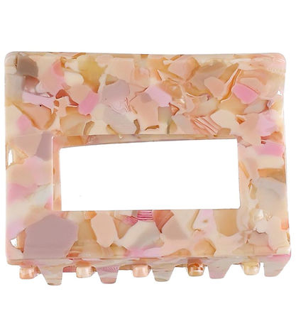 By Stær Haarklammer - Silje - 6x4 cm - Funkelndes Rosa