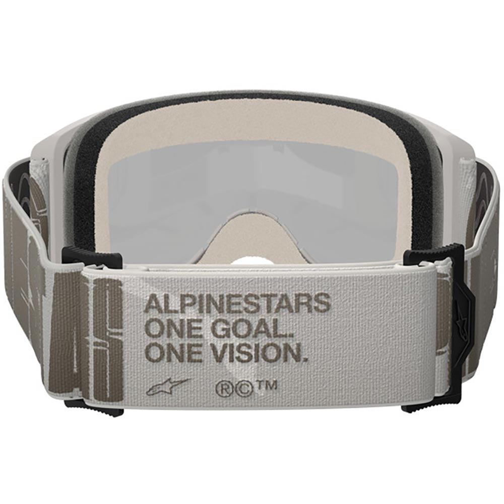 Alpinestars - Masque Vision 5 Hollow Mirror Gris / Sable / Or