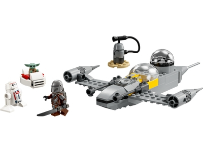 LEGO Mando en Grogu's N-1 Starfighter™ (75410)