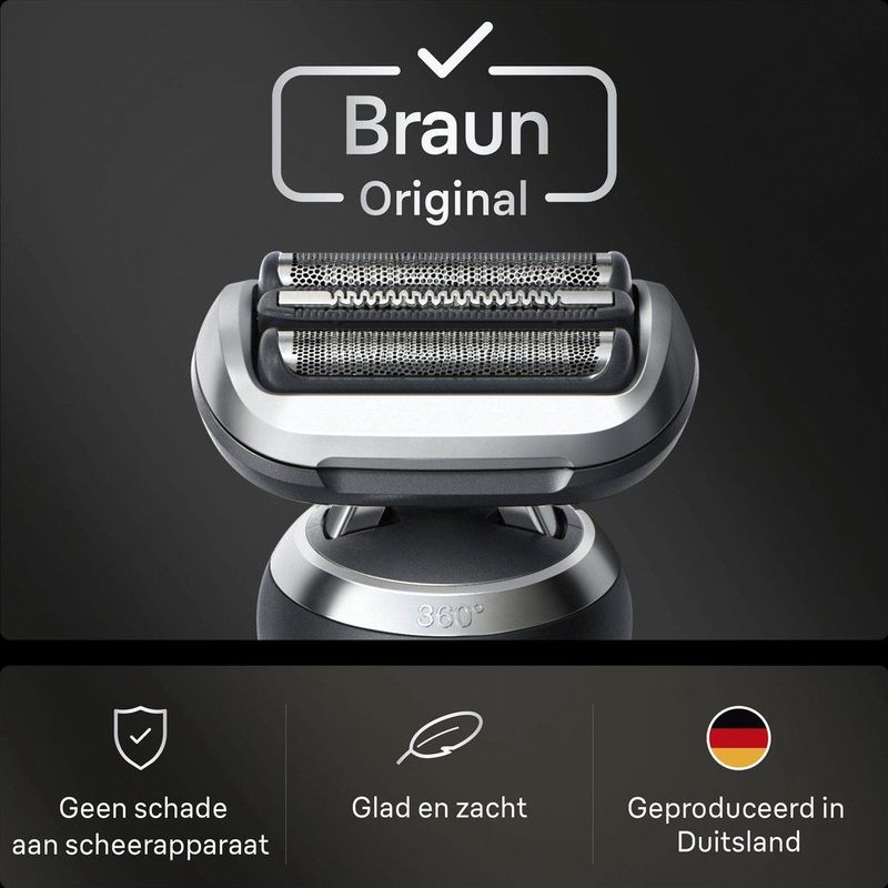 Braun - Scheerkop - Compatibel met Serie 7 - Gladdere Scheerbeurt