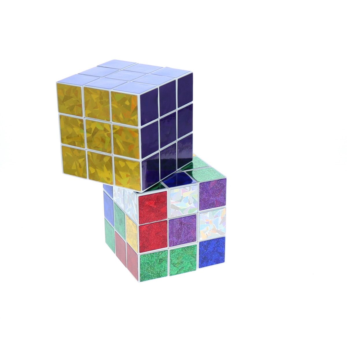 Cube casse tête scintillant Mercredi et Patati