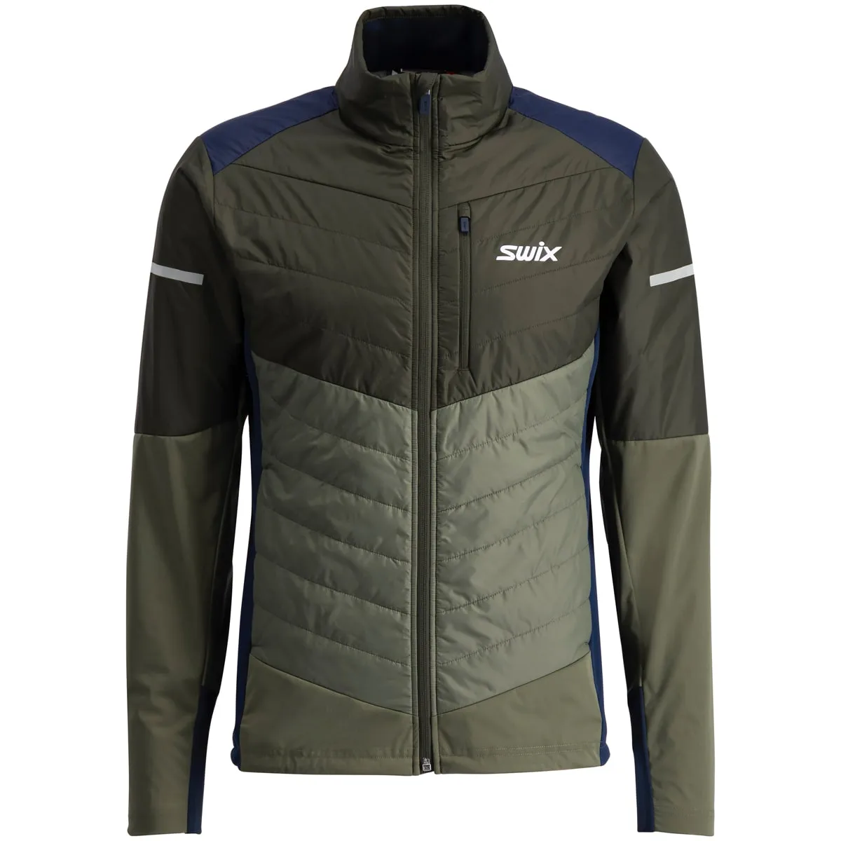 Swix Men's Dynamic Hybrid Insulated Jacket Olive/Dark Olive