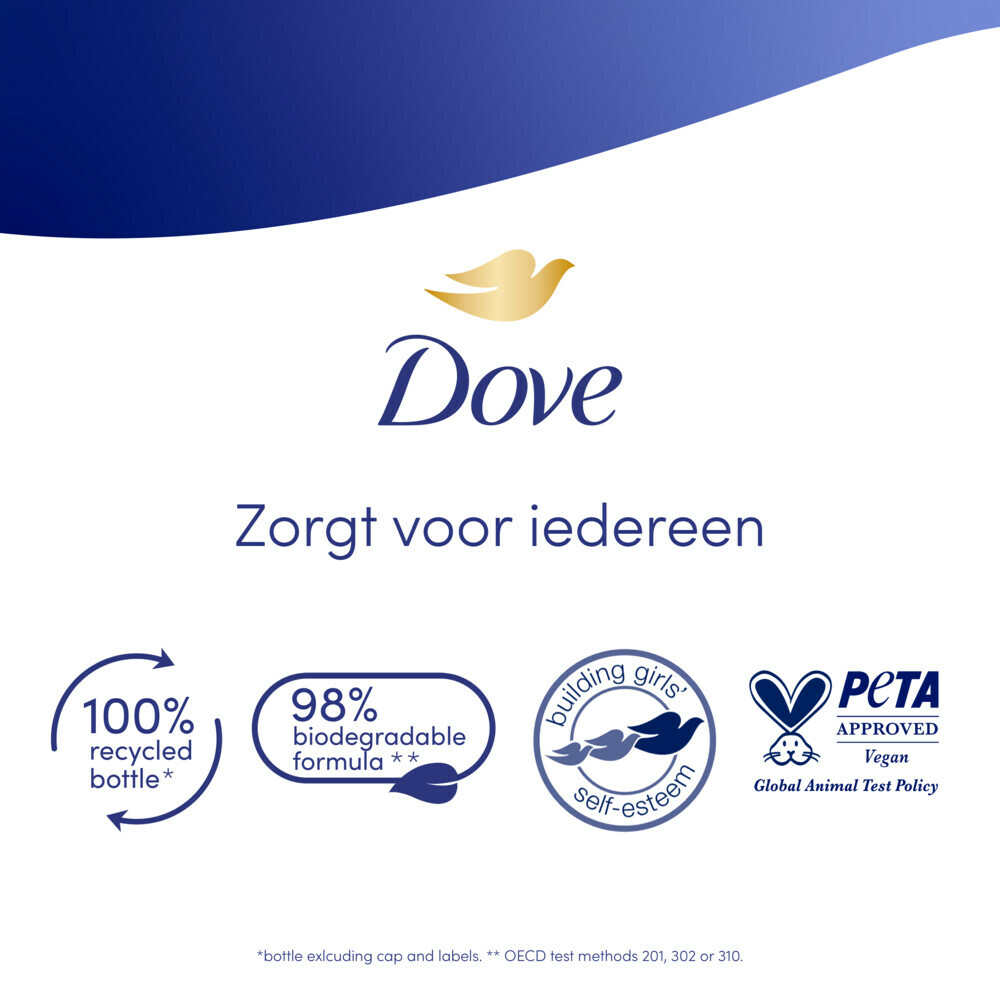6x Dove Douchecrème Deeply Nourishing225 ml