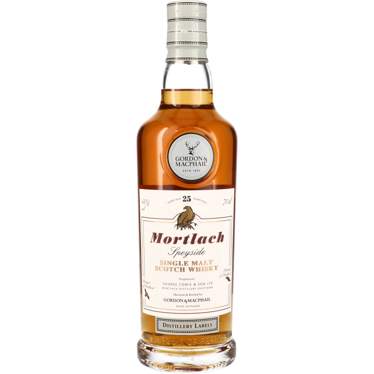 Gordon & MacPhail Mortlach 25 Years Distillery Labels 70 cl